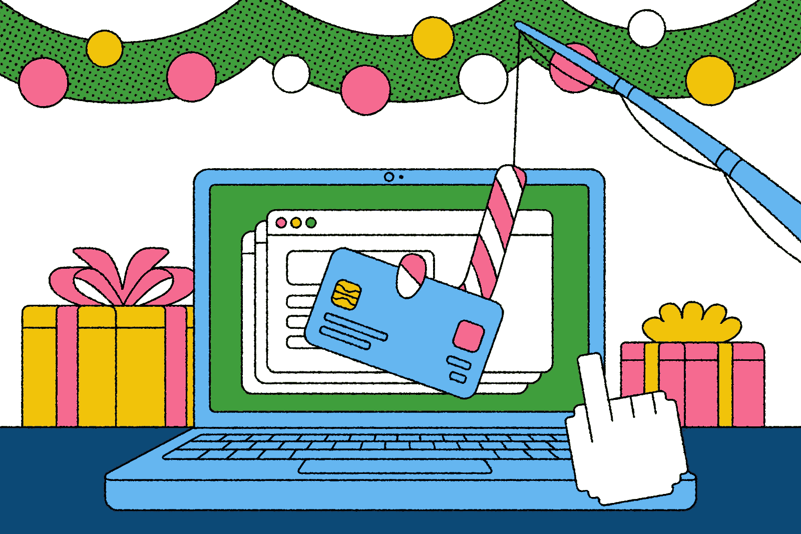 credit card, scam, holiday, christmas, money